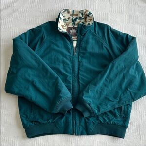 Woolrich Blue/Green jacket Women’s 
size Large
